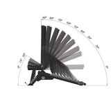 PANCA REGOLABILE TOORX WBX-950 LINEA VERTICAL