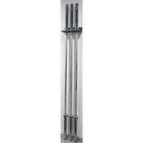 RASTRELLIERA PORTA BILANCIERI A PARETE TOORX RBV-3PRO PROFESSIONAL LINE