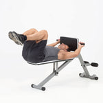 PANCA MULTIUSO per hyperextension, piana e inclinabile, richiudibile TOORX WBX-40 MULTIFIT