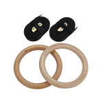 COPPIA ANELLI DA GINNASTICA IN LEGNO TOORX CAGL PROFESSIONAL LINE