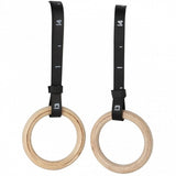 COPPIA ANELLI DA GINNASTICA IN LEGNO TOORX CAGL PROFESSIONAL LINE